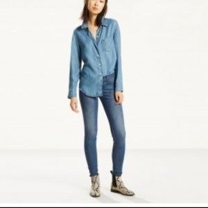 Levis 710 Super Skinny Jeans sz 24